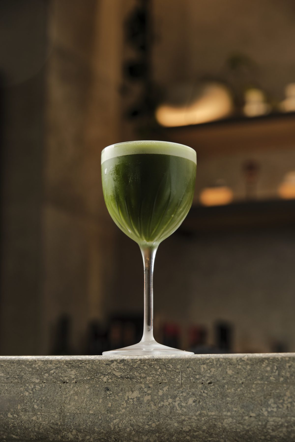 Matcha cocktail